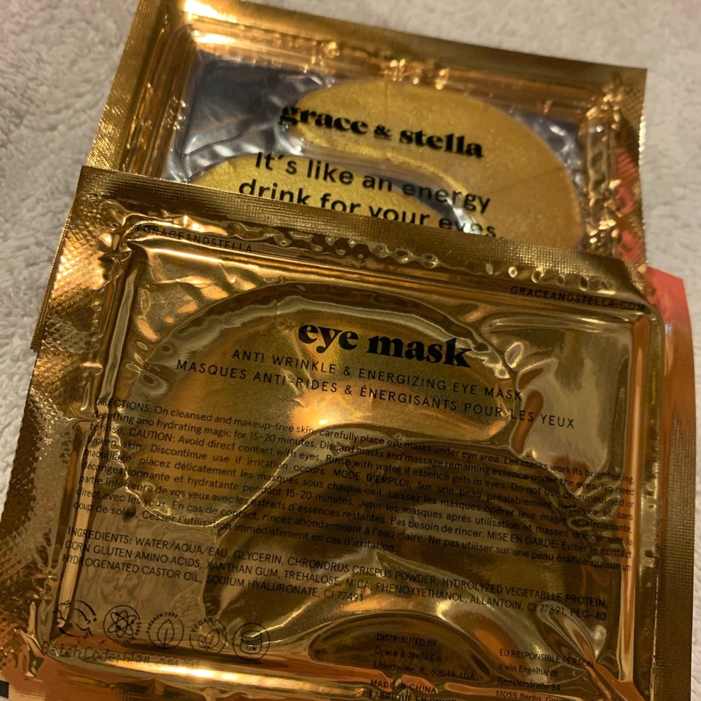 Grace & Stella Energy Drink Eye Masks